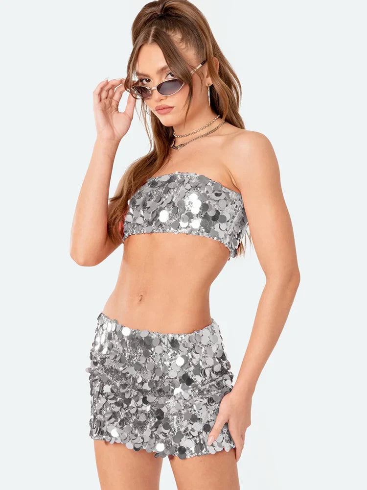 CONJUNTO DE 2PCS DE LANTEJOULAS