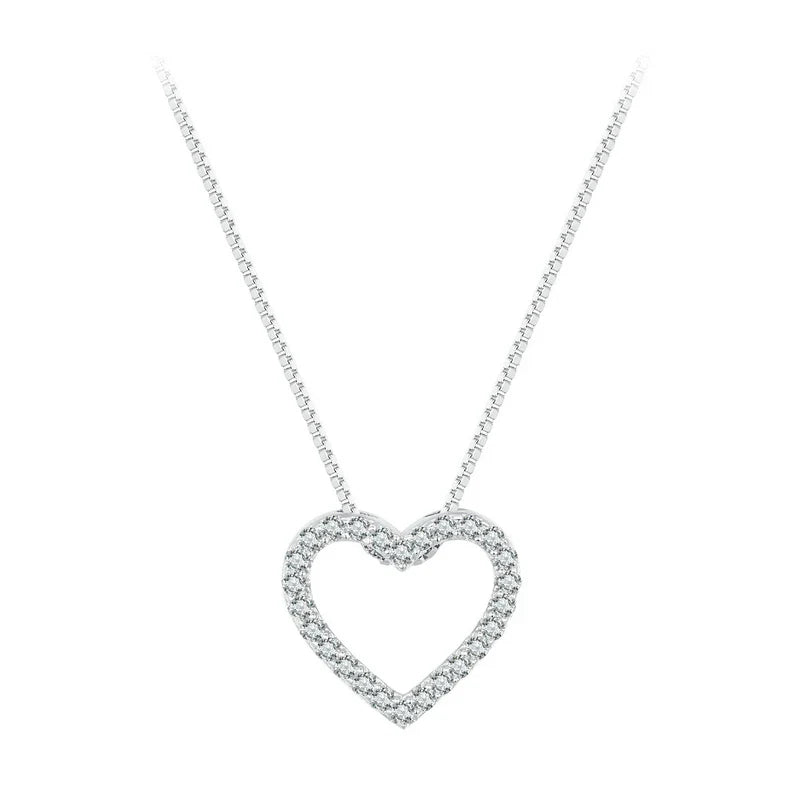 COLAR HEART PRATAS 925