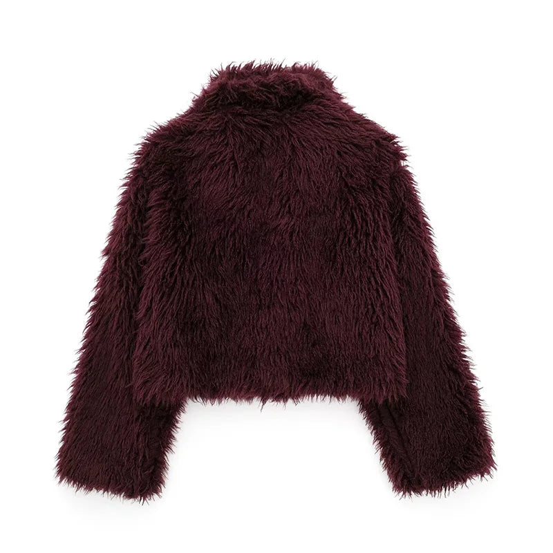 CASACO DE PELE VINTAGE CASUAL