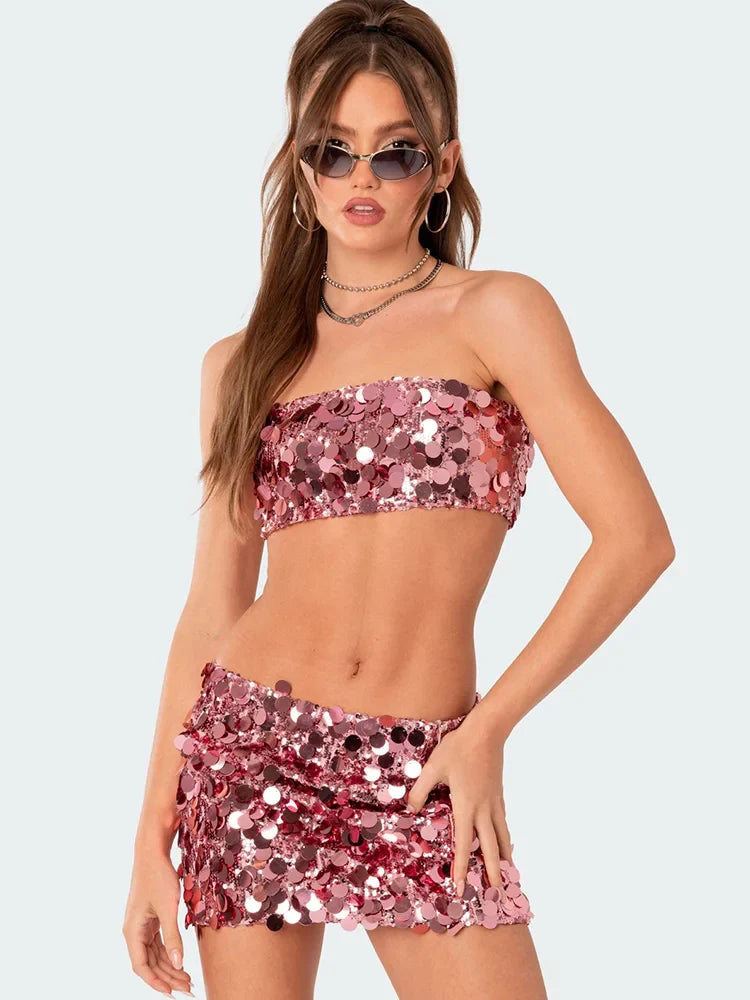 CONJUNTO DE 2PCS DE LANTEJOULAS