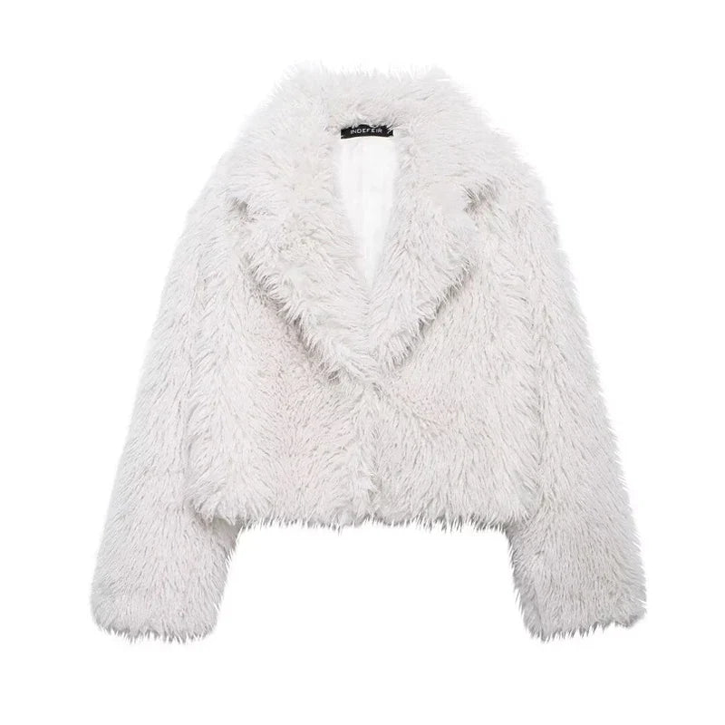 CASACO DE PELE VINTAGE CASUAL