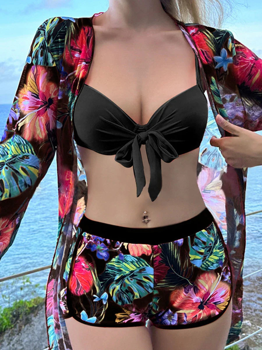 CONJUNTO BIQUÍNI FERNANDA 3PCS