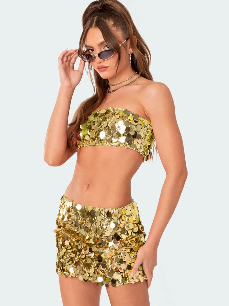 CONJUNTO DE 2PCS DE LANTEJOULAS